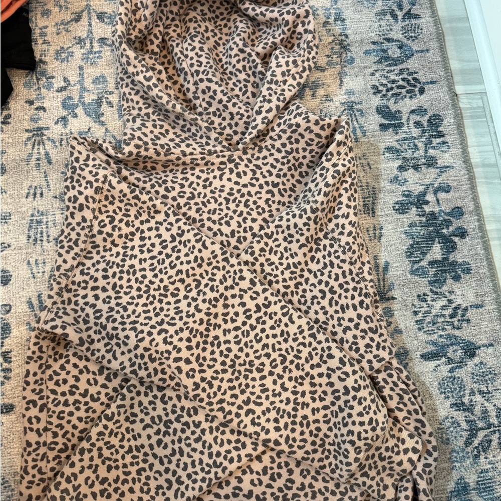 Abercrombie & Fitch Leopard Print Hoodie